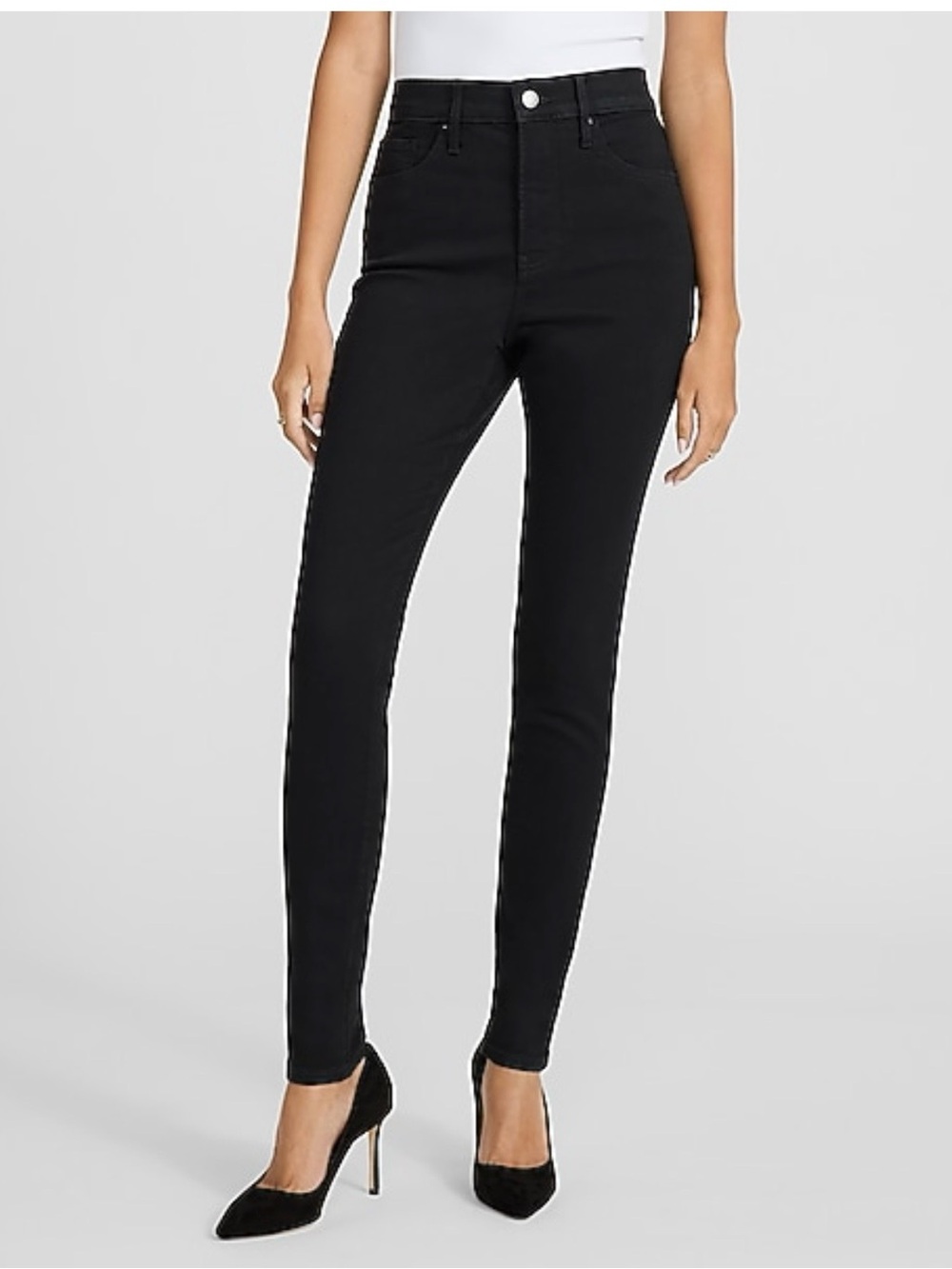 Women’s express  Black high rise skinny jeans
